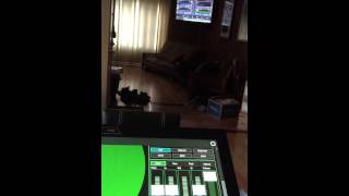 Controlling traktor via Lemur on 23 touch screen with Traxus Control Traktor