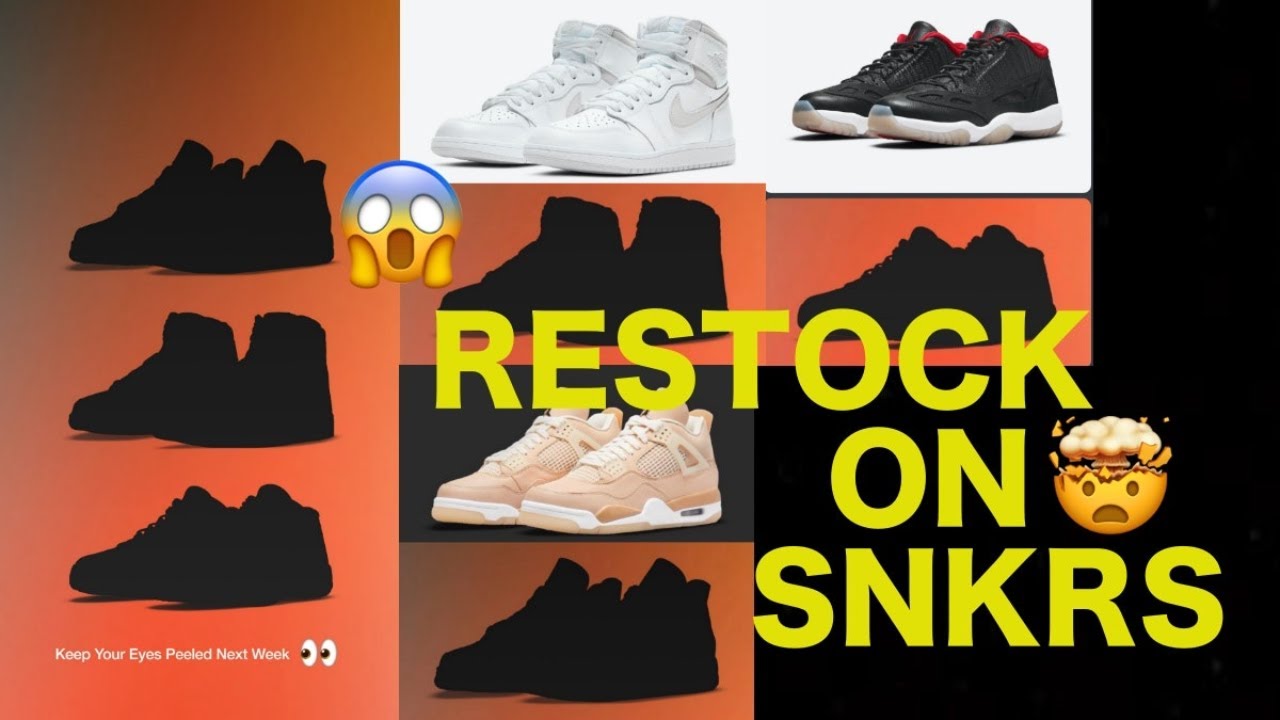 next snkrs restock