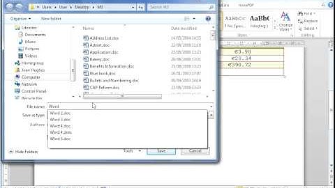ECDL Word Processing