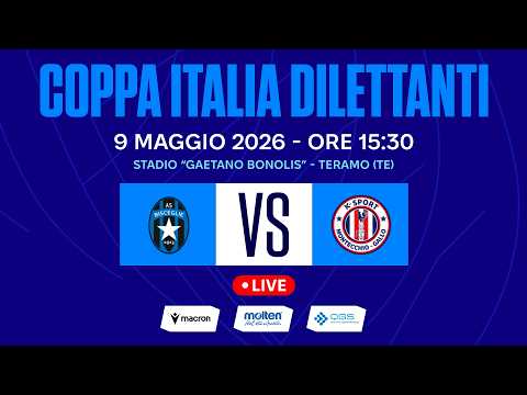 Video COPPA ITALIA DILETTANTI 2025-2026 | FINALE | BISCEGLIE - MONTECCHIO | LIVE