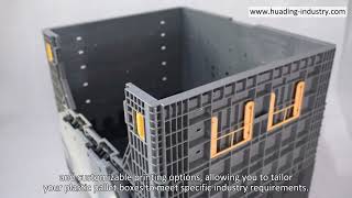 Efficient Material Handling: Explore Our Durable Plastic Pallet Boxes!