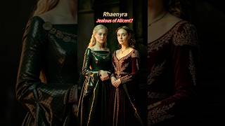 Why did Rhaenyra Targaryen become jealous of Alicent Hightower’s appearance?#movie #fpy
