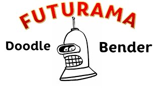 Easy Doodle - Bender Futurama - Step by Step Draw screenshot 5