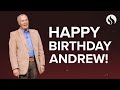 Special birt.ay celebration for andrew wommack  april 30 2024