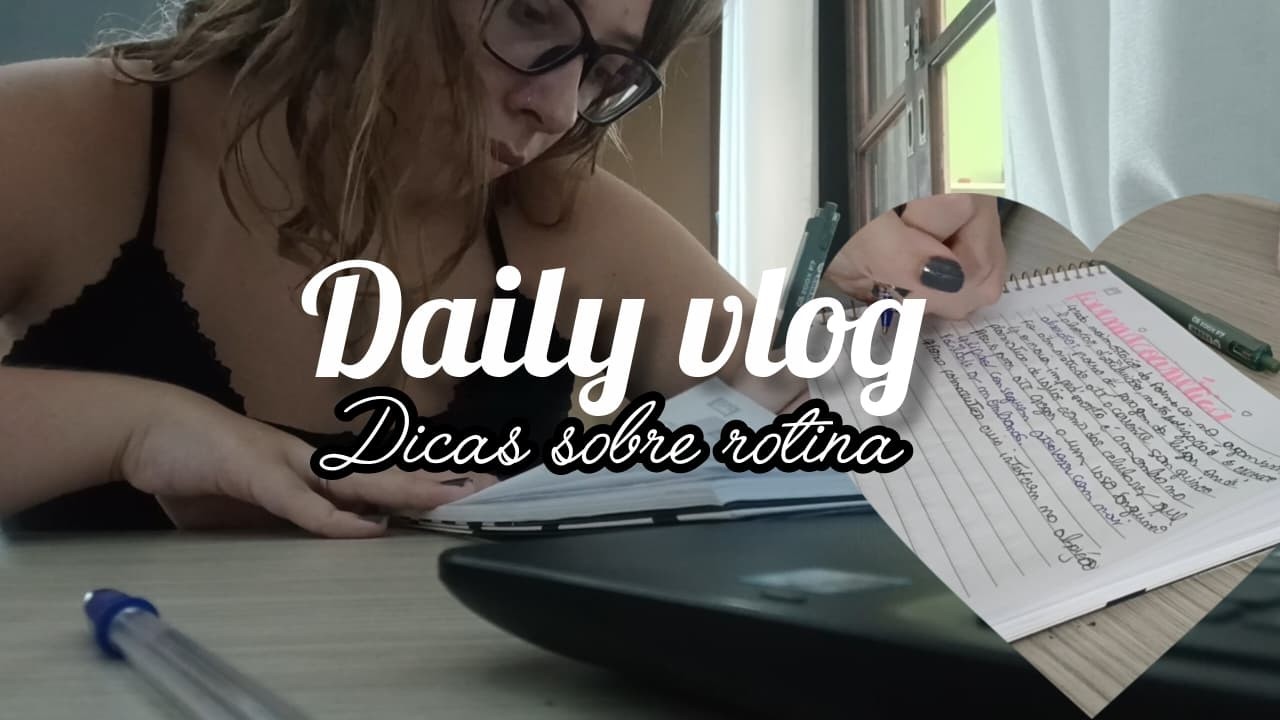 Sua rotina SAUDÁVEL e PRODUTIVA - vlog e dicas