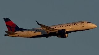 Delta Connection (SkyWest) Embraer E175LR (E75S) Takeoff From Idaho Falls [N610CZ]