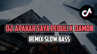 Download Lagu DJ Tiktok Viral 🎶 Apakah Saya Peduli X Damon Vocation (Slow Bass) Bagus Remixer MP3