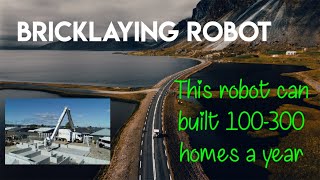 This is bricklaying robot could build 100-300 homes a year #bricklaying #robots #technology #ateeq10
