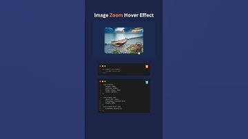 Image Zoom Hover Effect | HTML CSS #css #html #tutorials
