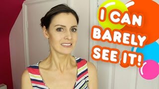 I can barely see it!