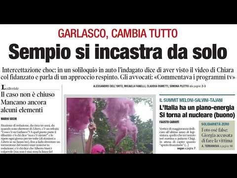 Video RASSEGNA STAMPA 7 MAGGIO 2026. QUOTIDIANI NAZIONALI ITALIANI PRIME PAGINE DEI GIORNALI DI OGGI