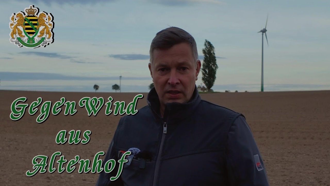 Die FREIEN SACHSEN Leisnig unterstützen die Bürgerinitiative „GegenWind aus Altenhof“ 