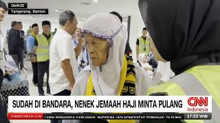 Sudah di Bandara, Nenek Calon Haji Mendadak Minta Pulang