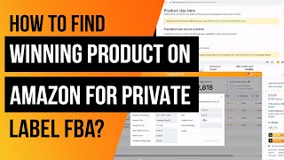How to find winning product on Amazon for Private Label FBA?