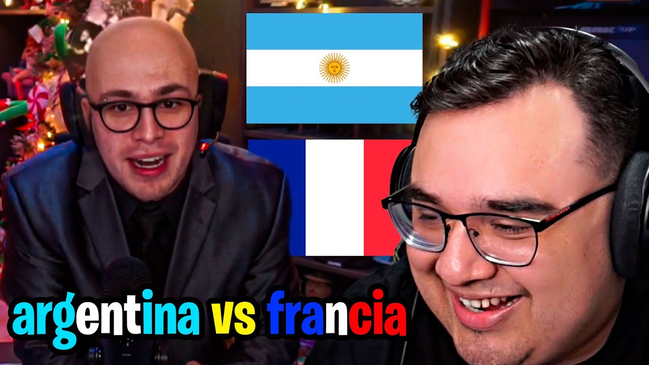 DED y JuanSGuarnizo reaccionan al ARGENTINA vs FRANCIA