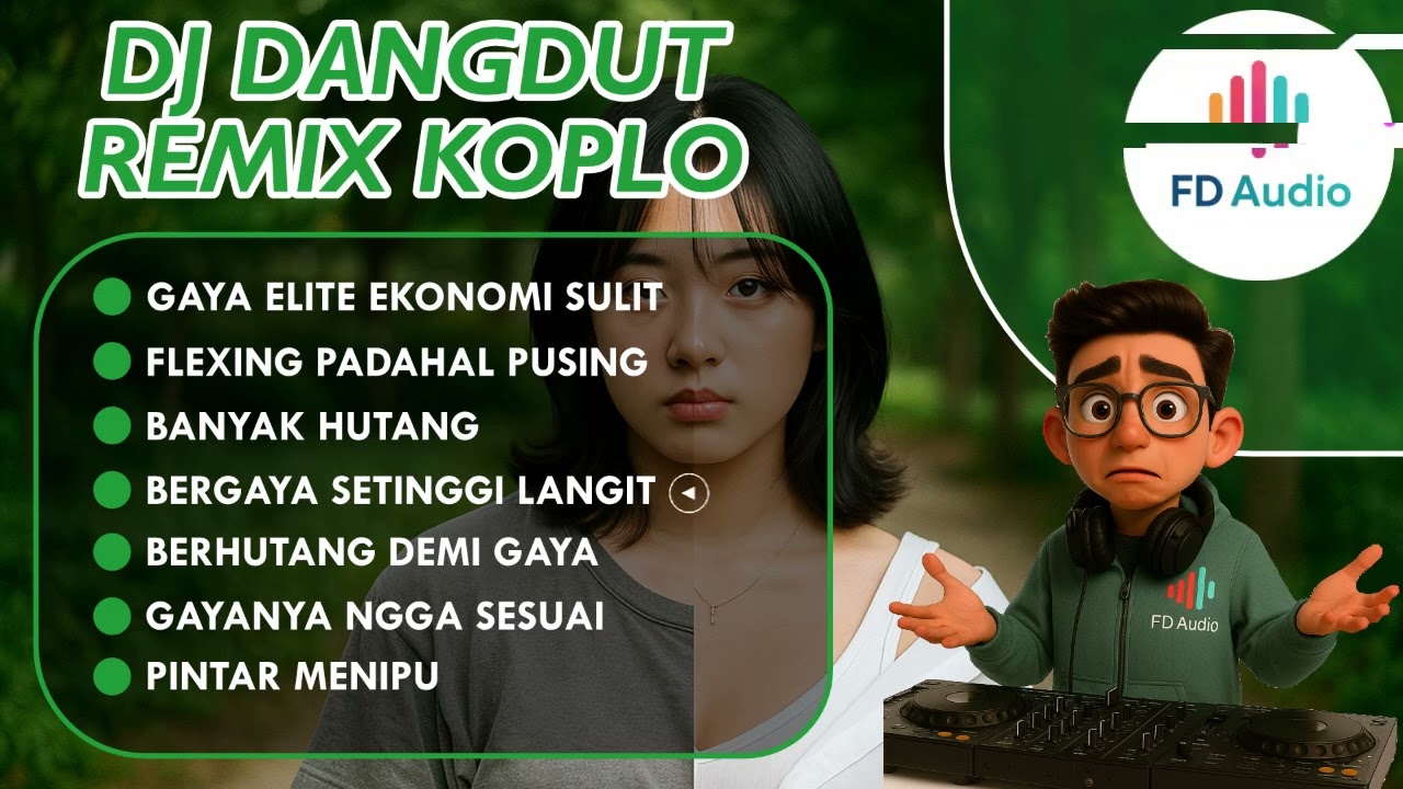 Gaya Elite Ekonomi Sulit - Dangdut DJ Remix Koplo Bass Viral Terbaru