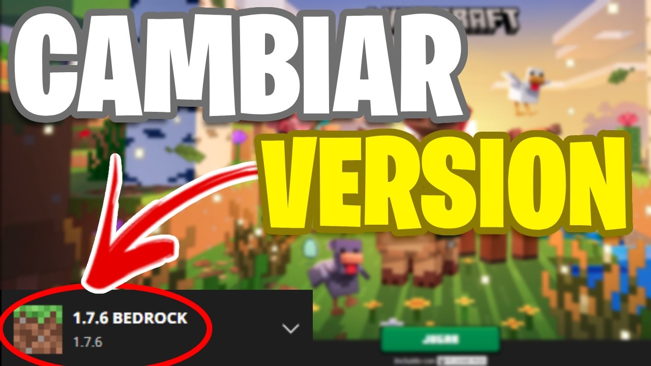 *SIN INSTALAR NADA* COMO CAMBIAR DE VERSION💎 EN MINECRAFT BEDROCK👈 ...