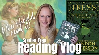 Brandon Sanderson Reading Vlog ⛵️ Who Should Read Tress of the Emerald Sea?