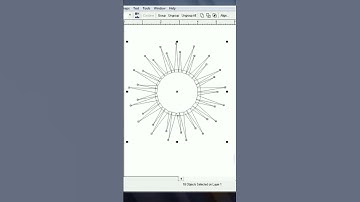 Corel Draw short video Draw a Sun | Lunar Computer College
