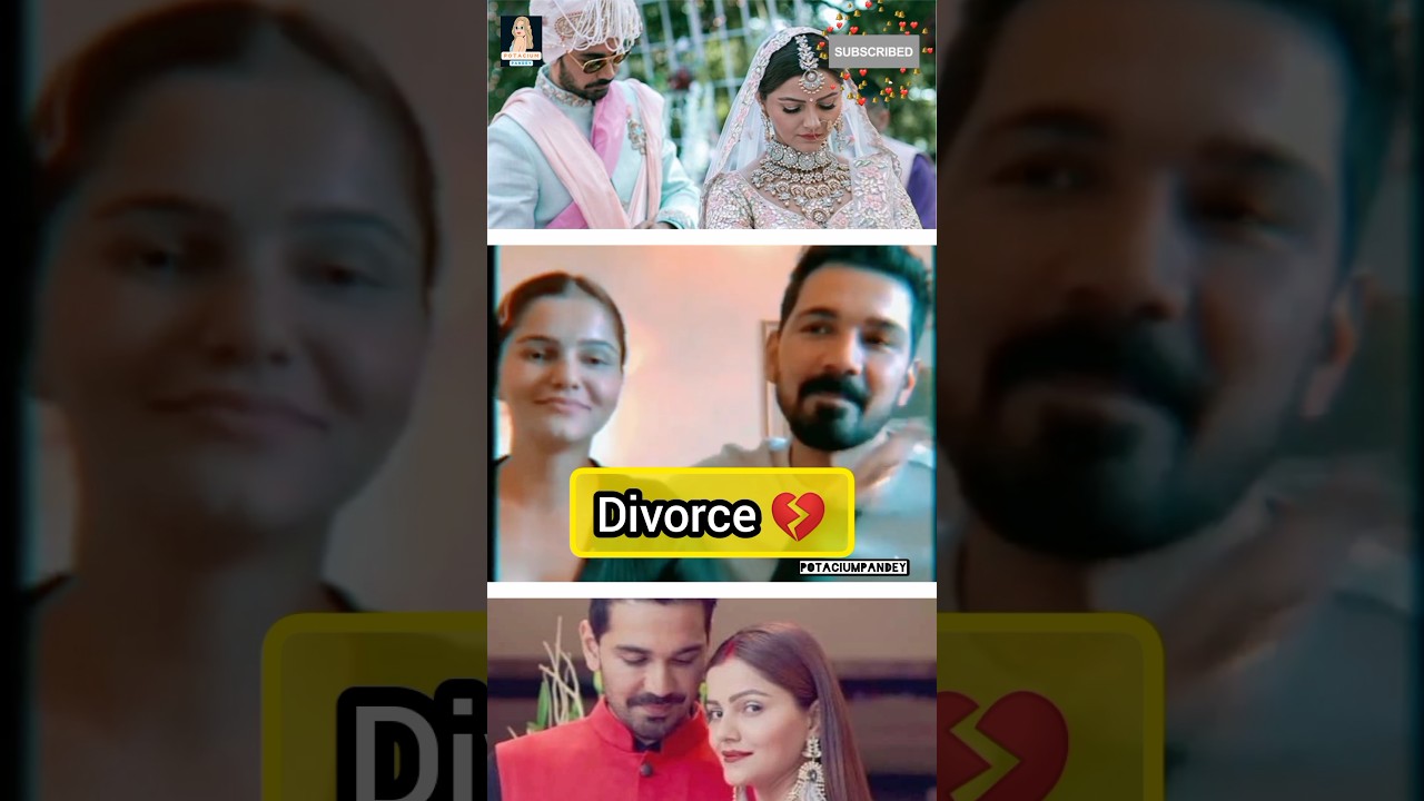 Rubina Dilaik and Abhinav Shukla Divorce 💔 