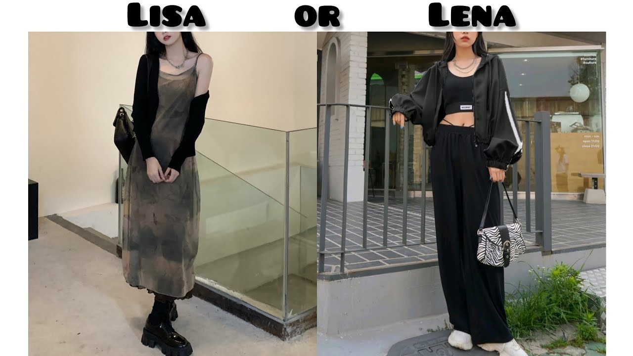 LISA OR LENA / BLACK 🖤 (PART3)
