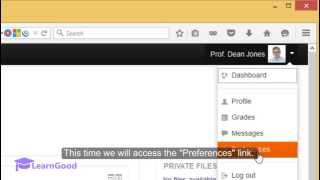 Moodle 3.0 Tutorial for Beginners - Preference settings
