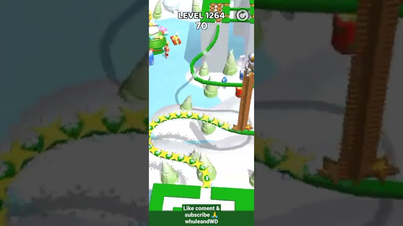 STACKY DASH LVL 1264 GAMEPLAY ANDROID/IOS 
