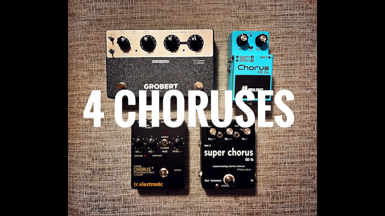 Analog Chorus Choir: Boss Waza - D'Errico Custom - Grobert