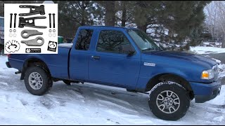 TORCH 3' Lift Kit Install on a 2007 Ford Ranger ~ or similar