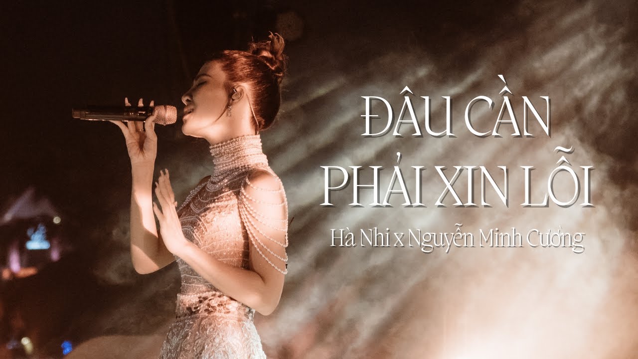 ĐÂU CẦN PHẢI XIN LỖI - HÀ NHI X NGUYỄN MINH CƯỜNG | Mini Concert Dear Ex | Dear Ocean