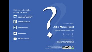 Ask A Microscopist Webinar