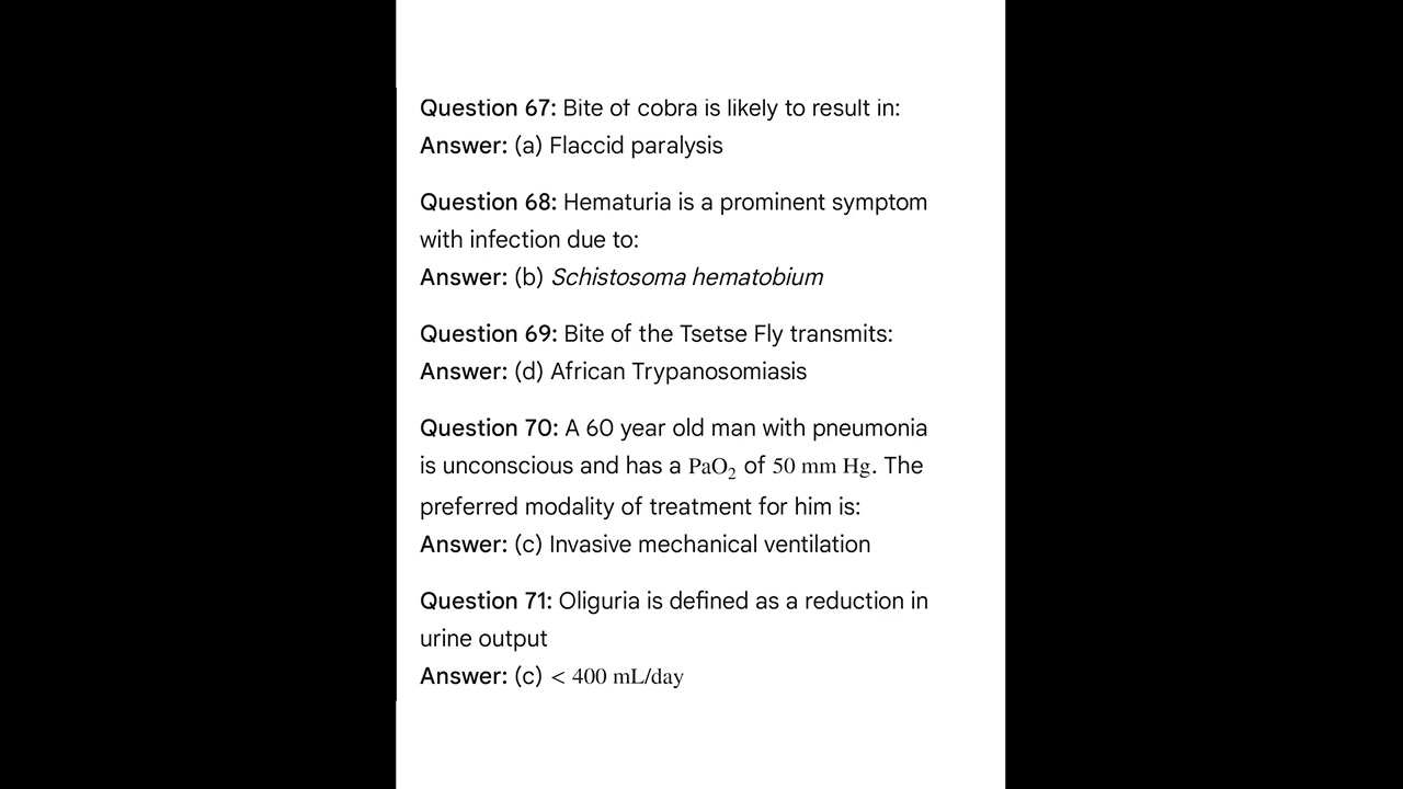 COMBINED MEDICAL SERVICES EXAMINATION 2018