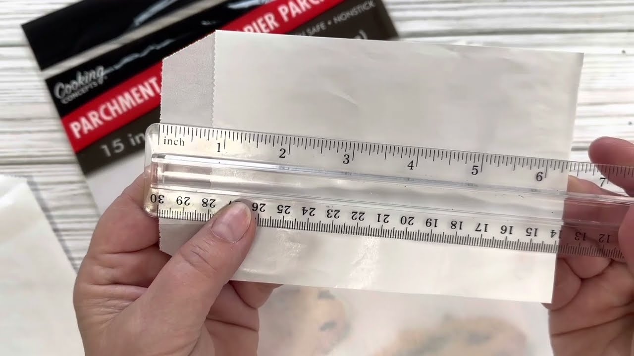 DIY Glassine Bag Tutorial Using Dollar Tree Parchment Paper Sheets