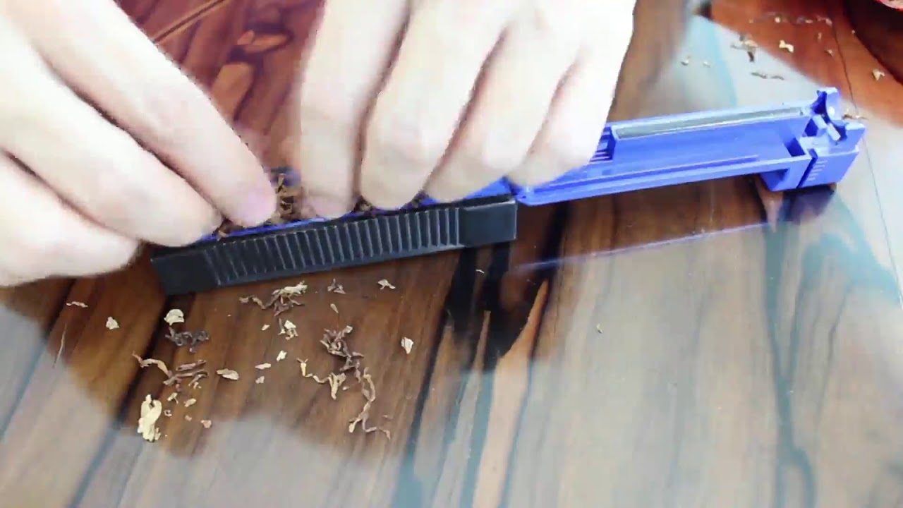 Rolling Cigarette Tubes - How to Use the Rollo Manual Injector