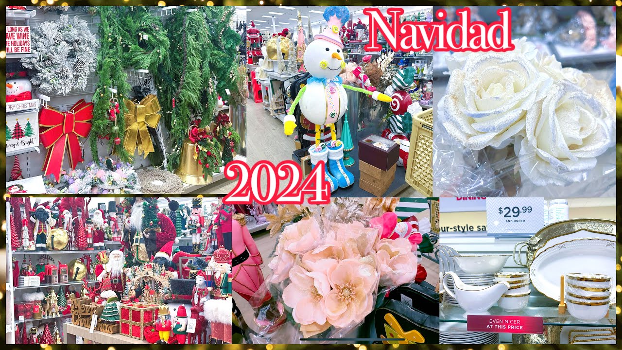 Nueva Decoración Navideña 2024 🎄 Buscando decoracion para mi casa!