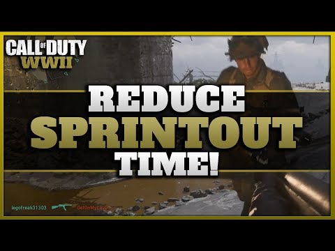 How to Reduce Sprintout Time in CoD WW2 | Quick Tip #1