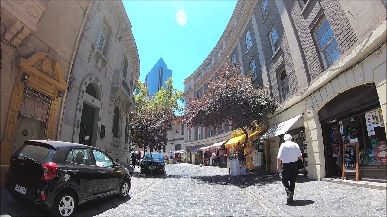 Calle  Londres Barrio Paris Londres in Santiago, Chile