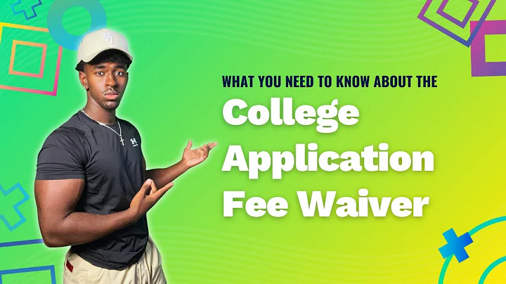 What You Need to Know About College Application Fee Waivers 💸📝