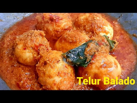 Resep Telur Balado Gak Pedas