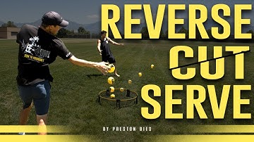 How to Hit a Reverse Cut Serve〡HTR
