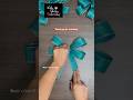 Easy DIY Teal Wired Bow #mariescookncraft #diy #bow #christmasornaments