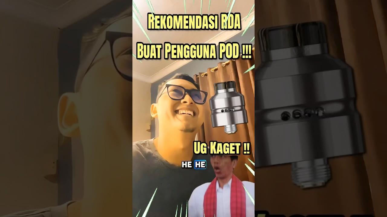Rekomendasi RDA Untuk Pengguna P0D ‼️ | DeadRabbit Mini  