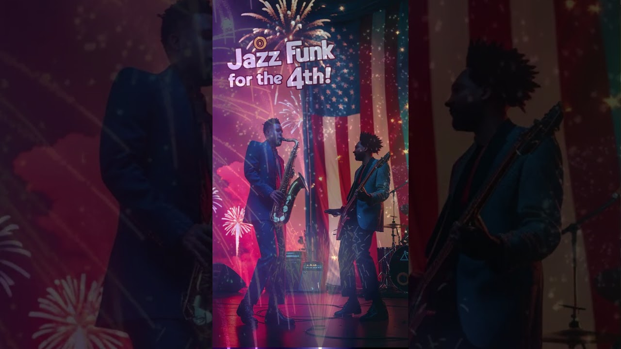 4th of July Jazz Funk Groove 🇺🇸 | Instrumental Vibes for Independence Day