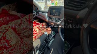 This ride feels like a softly answered prayer.🤍🧿🕊️| #love #wedding #fyp #trendingshorts #foryou