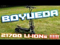 BOYUEDA Escoot with 21700 Battery Pack For 1100$😲 🛴⚡ Offroad Speeder🚀⛰🌄