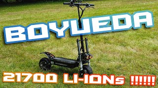 BOYUEDA Escoot with 21700 Battery Pack For 1100$😲 🛴⚡ Offroad Speeder🚀⛰🌄