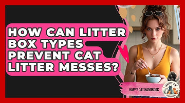 How Can Litter Box Types Prevent Cat Litter Messes? - Happy Cat Handbook