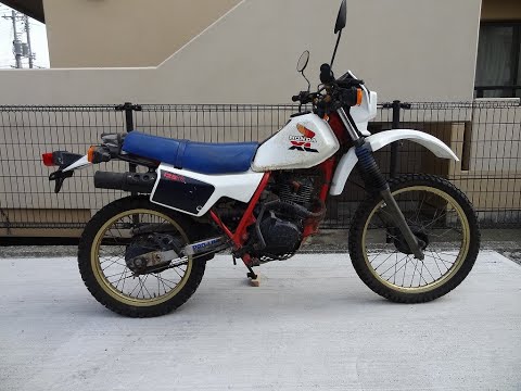 XL125R(JD04-1200) エンジン始動 - YouTube