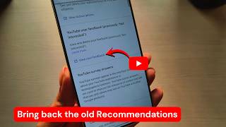 How To Undo Not Interested Videos On Youtube