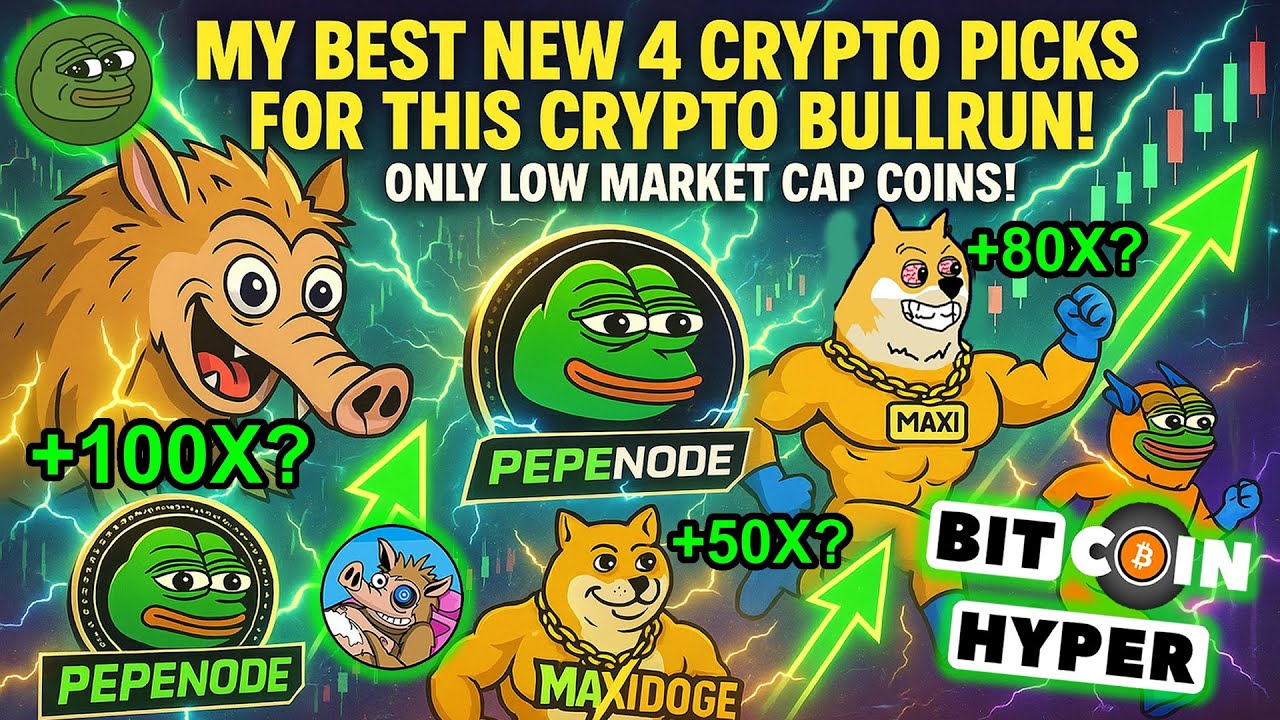 Мой топ-4 криптовалюты с низкой рыночной капитализацией! Новые монеты раннего доступа до запуска ...